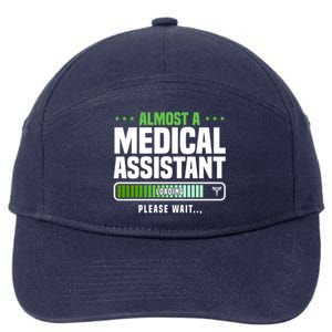 Medical Assistant Student Clinical Healthcare Professional Gift 7-Panel Snapback Hat