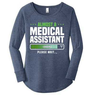 Medical Assistant Student Clinical Healthcare Professional Gift Women's Perfect Tri Tunic Long Sleeve Shirt