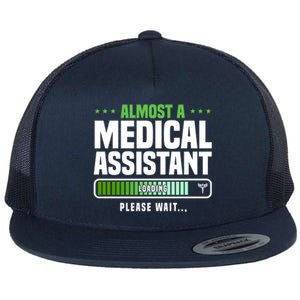 Medical Assistant Student Clinical Healthcare Professional Gift Flat Bill Trucker Hat