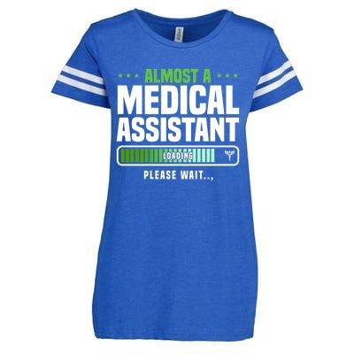 Medical Assistant Student Clinical Healthcare Professional Gift Enza Ladies Jersey Football T-Shirt