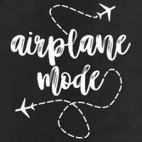 Mode Airplane Summer Vacation Travel Airplane 7 Panel Mesh Trucker Snapback Hat