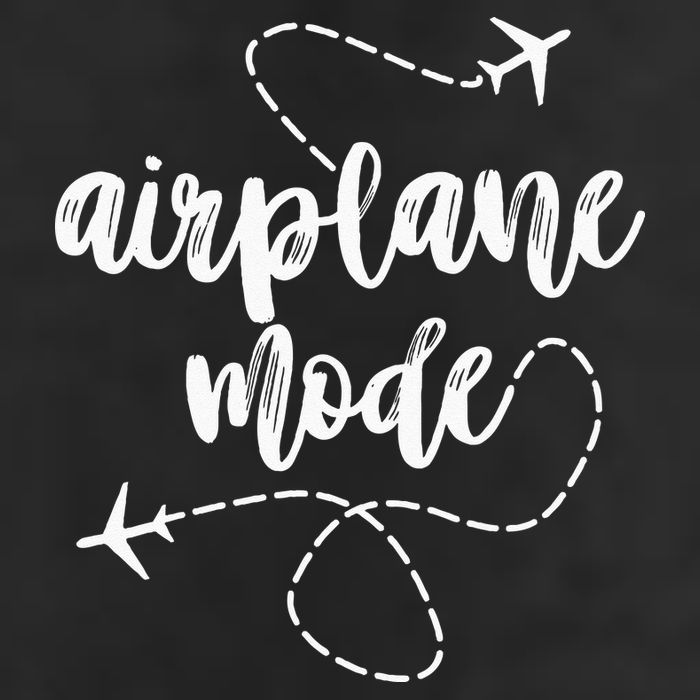 Mode Airplane Summer Vacation Travel Airplane 7 Panel Mesh Trucker Snapback Hat