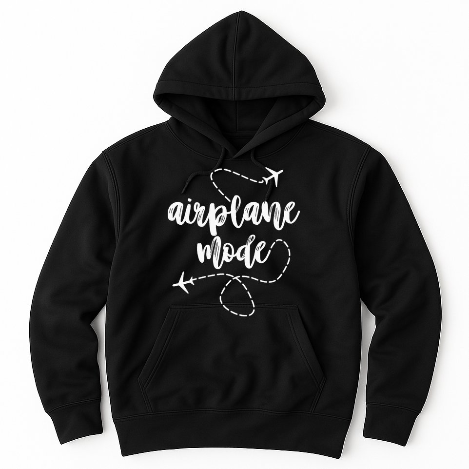 Mode Airplane Summer Vacation Travel Airplane Hoodie