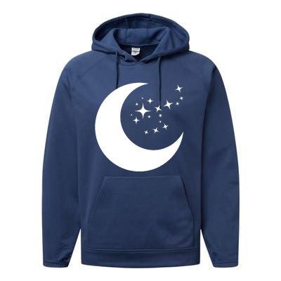 Moon And Stars Performance Fleece Hoodie