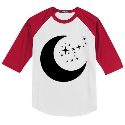 Moon And Stars Kids Colorblock Raglan Jersey