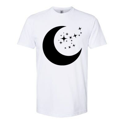 Moon And Stars Softstyle CVC T-Shirt