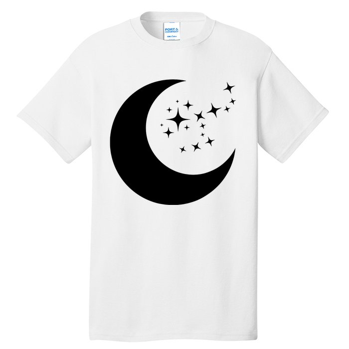 Moon And Stars Tall T-Shirt