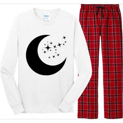 Moon And Stars Long Sleeve Pajama Set