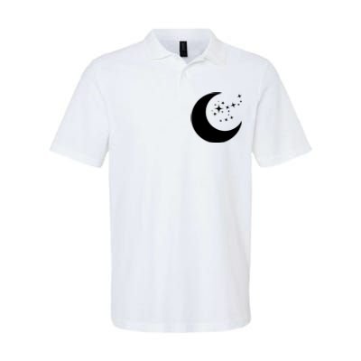 Moon And Stars Softstyle Adult Sport Polo