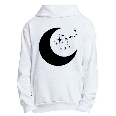 Moon And Stars Urban Pullover Hoodie