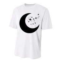 Moon And Stars Performance Sprint T-Shirt