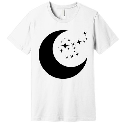 Moon And Stars Premium T-Shirt