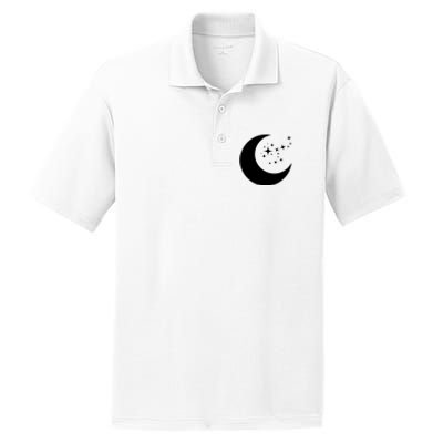 Moon And Stars PosiCharge RacerMesh Polo