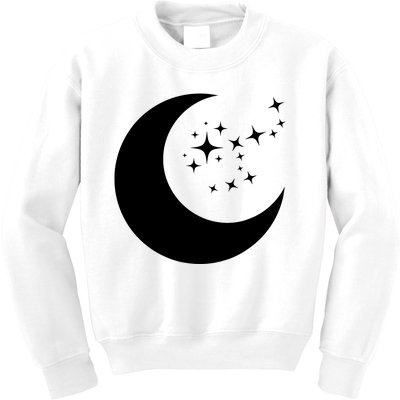 Moon And Stars Kids Sweatshirt