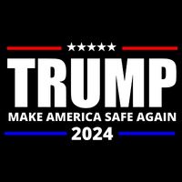 Make America Safe Again 2024 Trump Impact Tech Backpack