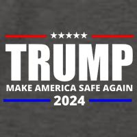 Make America Safe Again 2024 Trump Vector Backpack