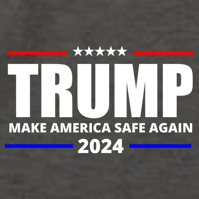 Make America Safe Again 2024 Trump Vector Backpack