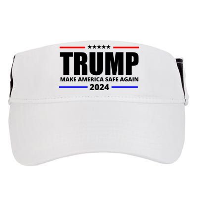 Make America Safe Again 2024 Trump Adult Drive Performance Visor