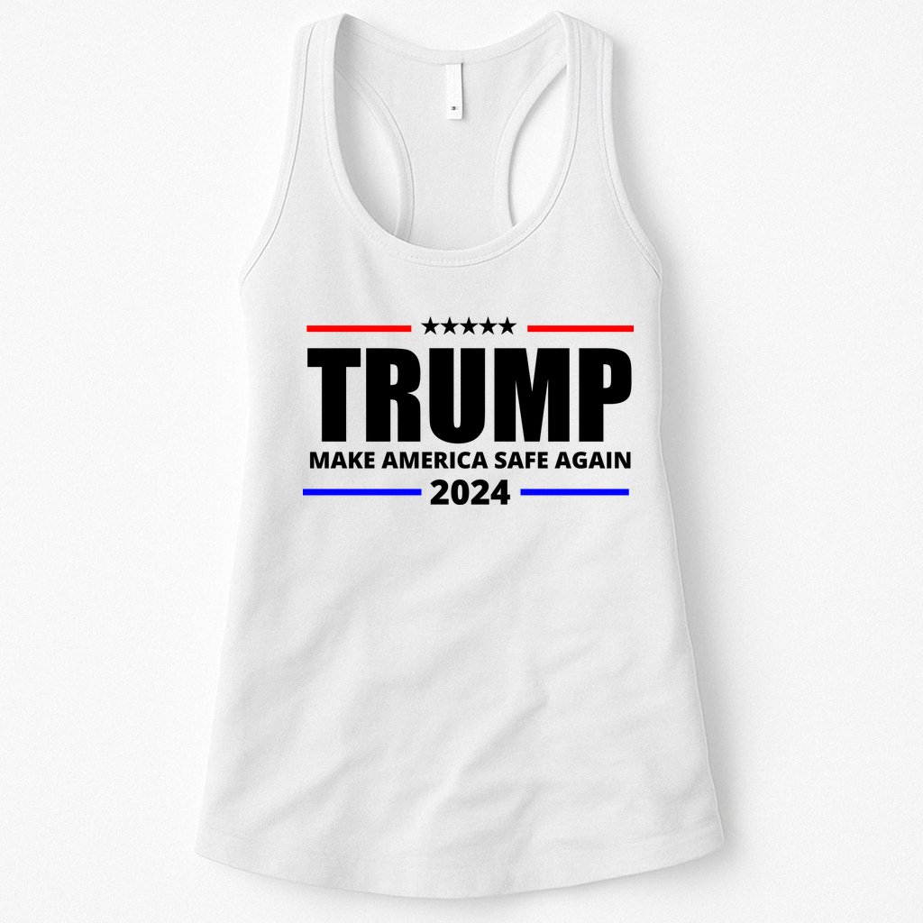 Make America Safe Again 2024 Trump Womens Tank Top
