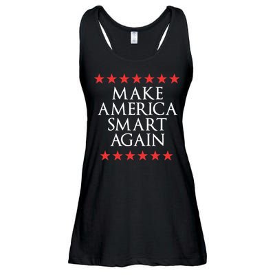 Make America Smart Again Ladies Essential Flowy Tank