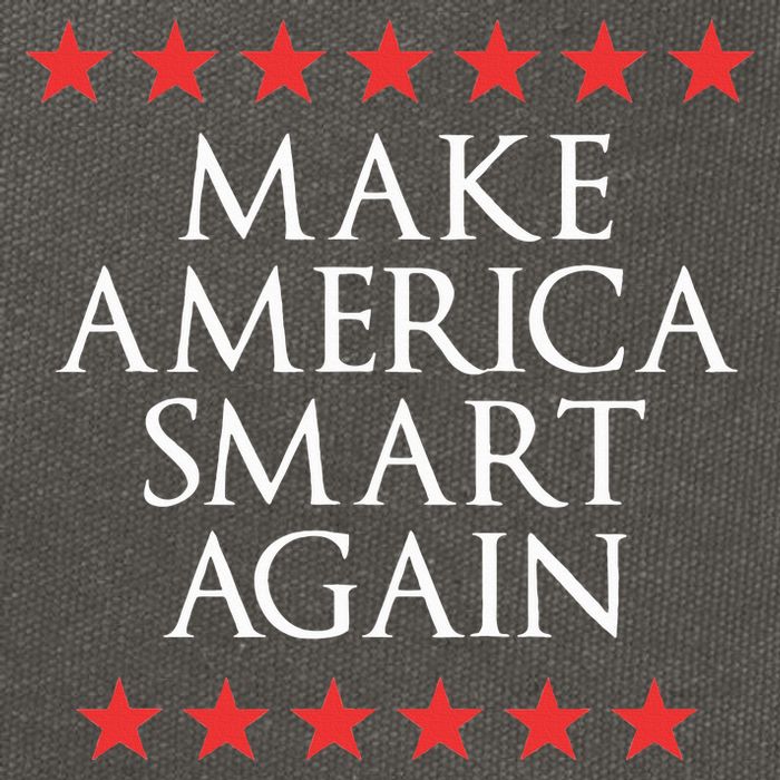Make America Smart Again Cotton Canvas Backpack