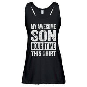 My Awesome Son Bought Me - Funny Mom Dad Ladies Essential Flowy Tank