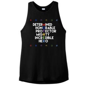 Marvel Avengers Super Hero Mothers Day Ladies PosiCharge Tri-Blend Wicking Tank