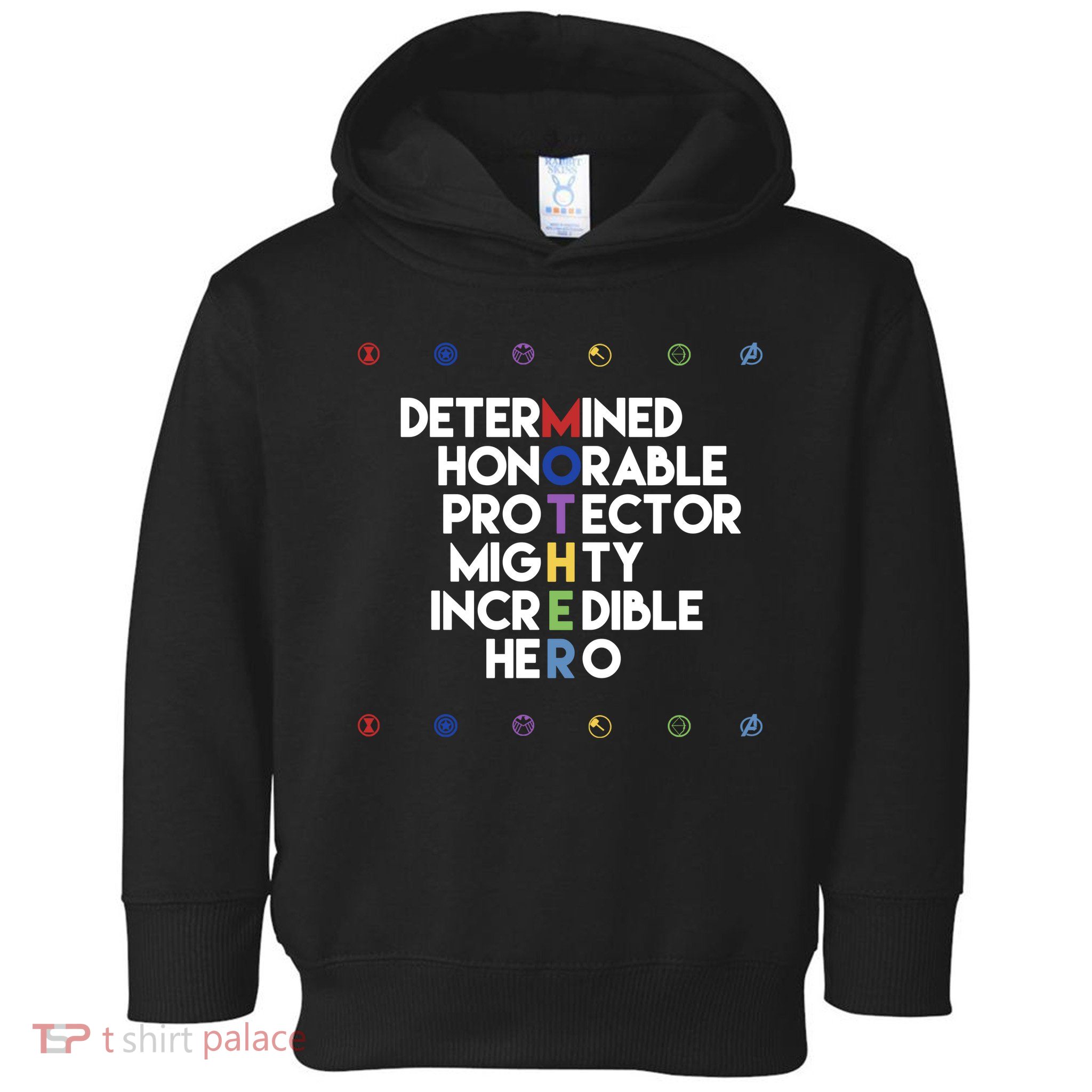 Marvel Avengers Super Hero Mothers Day Toddler Hoodie