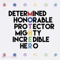 Marvel Avengers Super Hero Mothers Day Tall T-Shirt