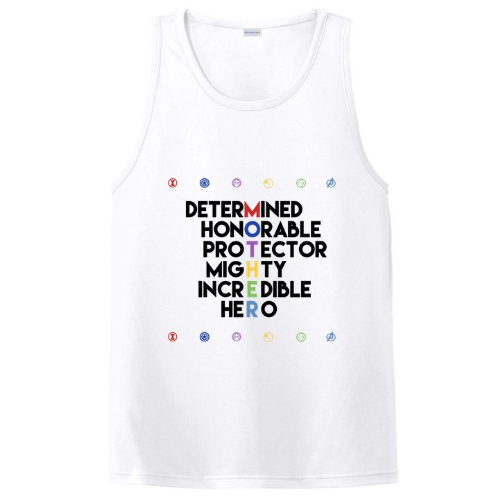 Marvel Avengers Super Hero Mothers Day PosiCharge Competitor Tank