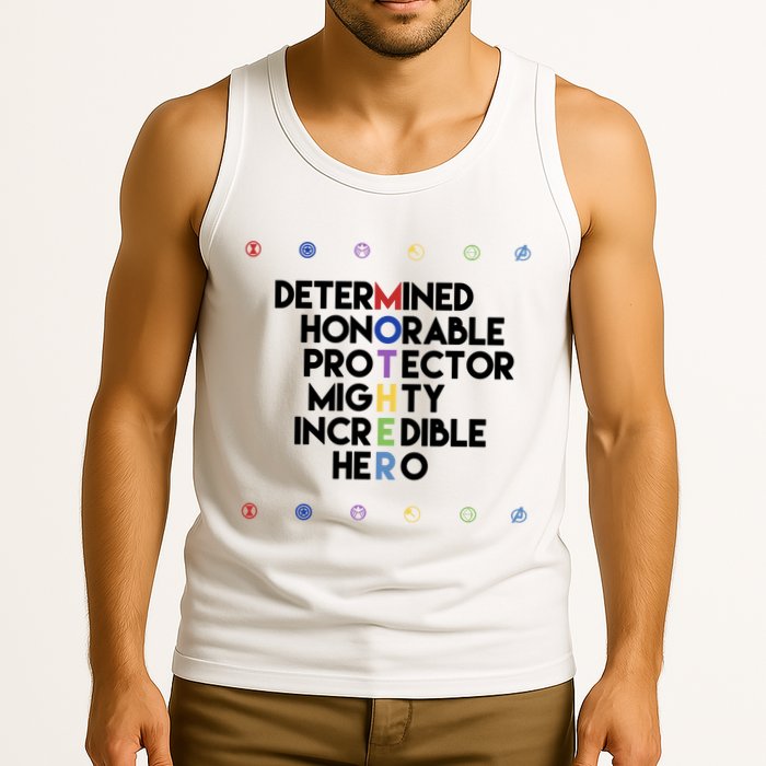 Marvel Avengers Super Hero Mothers Day Tank Top
