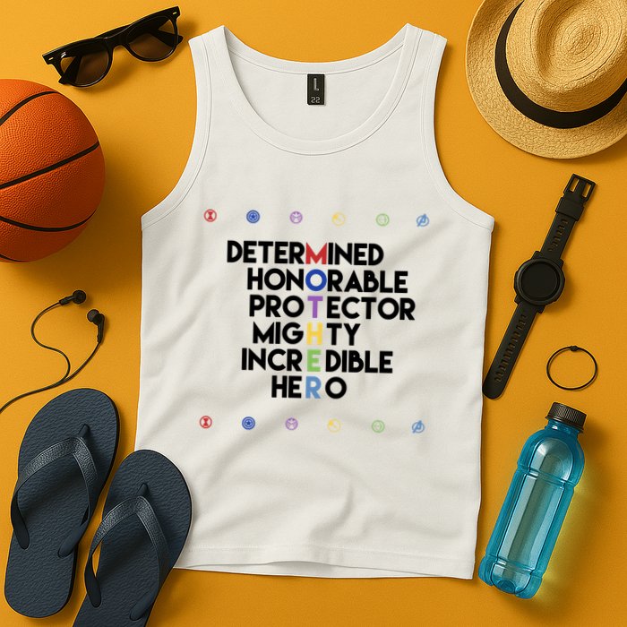 Marvel Avengers Super Hero Mothers Day Tank Top