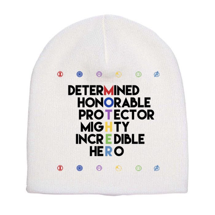 Marvel Avengers Super Hero Mothers Day Short Acrylic Beanie