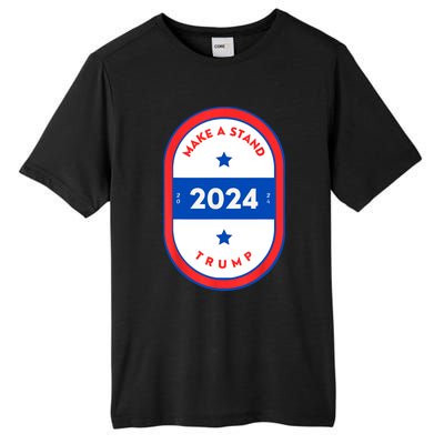 Make A Stand 2024 Trump Tall Fusion ChromaSoft Performance T-Shirt