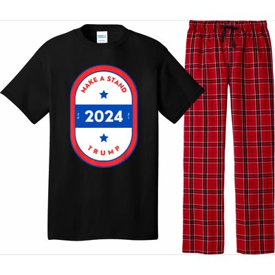 Make A Stand 2024 Trump Pajama Set