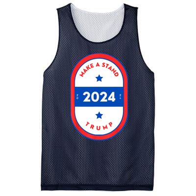 Make A Stand 2024 Trump Mesh Reversible Basketball Jersey Tank