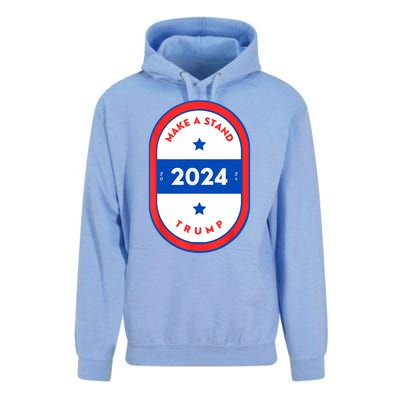 Make A Stand 2024 Trump Unisex Surf Hoodie