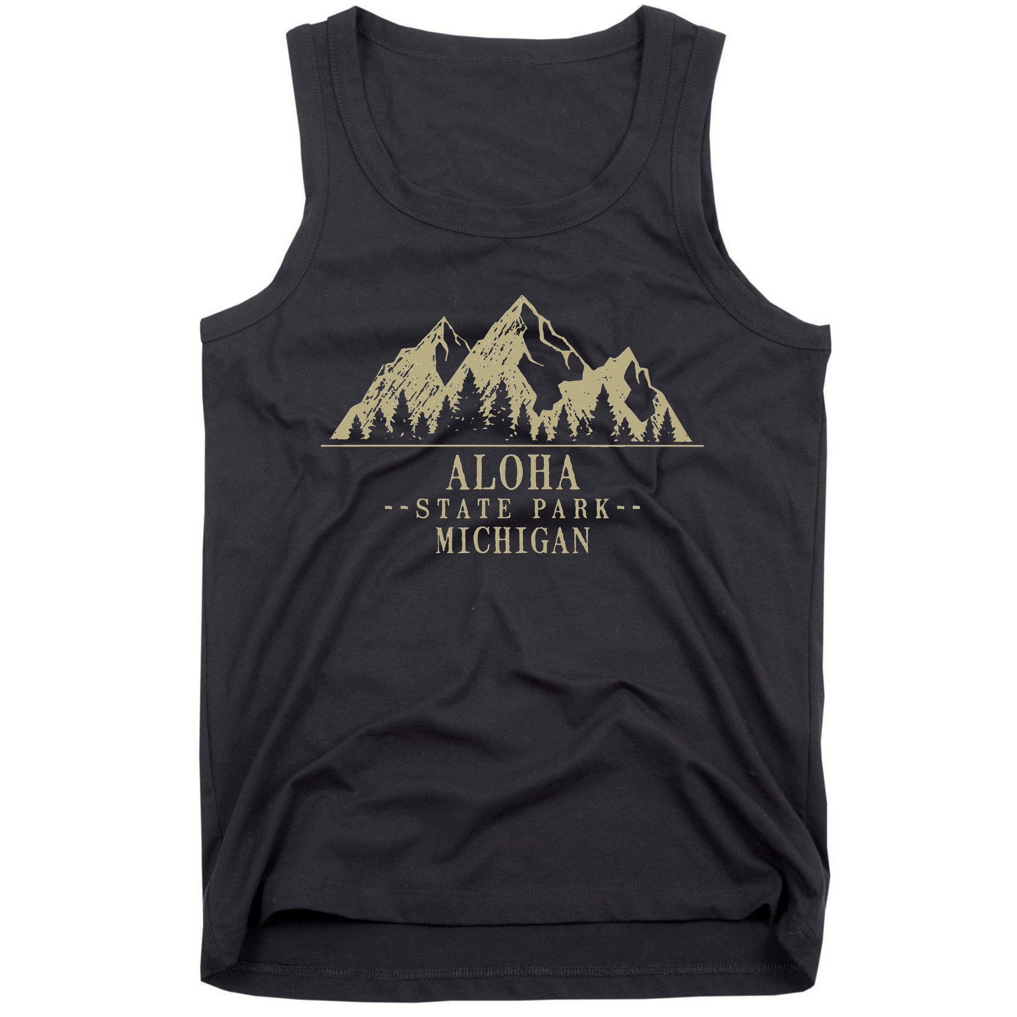 Michigan Aloha State Park Tank Top