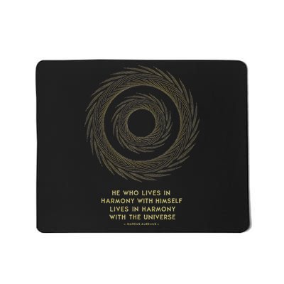 Marcus Aurelius Stoic Philosoper Quote Motivational Stoicism Mousepad
