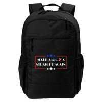 Make America Straight Again Political Funny Sarcastic Daily Commute Backpack