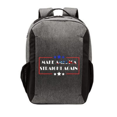 Make America Straight Again Political Funny Sarcastic Vector Backpack