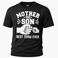 Mother And Son Best Team Ever Sons Mom Matching Mother's Day  Cooling Performance Crew T-Shirt