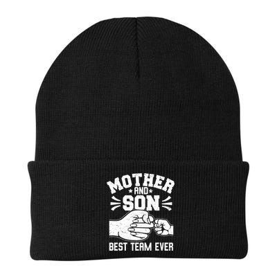 Mother And Son Best Team Ever Sons Mom Matching Mother's Day  Beanie