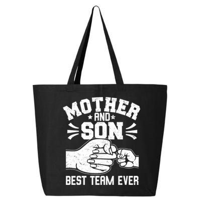 Mother And Son Best Team Ever Sons Mom Matching Mother's Day  25L Jumbo Tote
