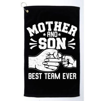 Mother And Son Best Team Ever Sons Mom Matching Mother's Day  Golf Towel