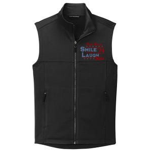 Make America Smile And Laugh Again 2024 Collective Smooth Fleece Vest