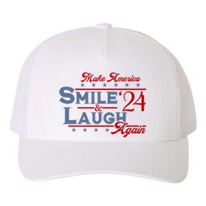 Make America Smile And Laugh Again 2024 Yupoong Adult 5-Panel Trucker Hat