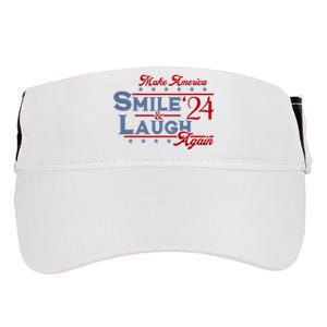 Make America Smile And Laugh Again 2024 Adult Drive Performance Visor