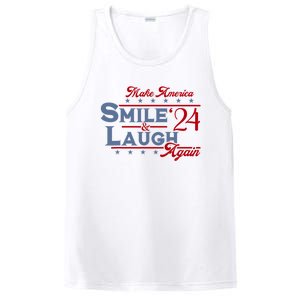 Make America Smile And Laugh Again 2024 PosiCharge Competitor Tank