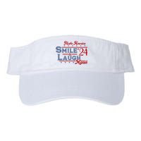 Make America Smile And Laugh Again 2024 Valucap Bio-Washed Visor